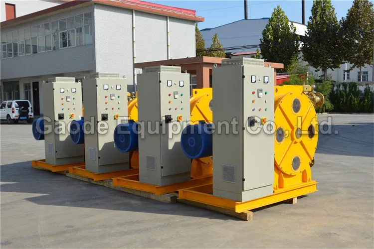 Gaodetec GH100-915B 30m3/h industrial peristaltic pump for concrete
